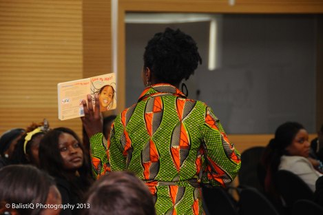 All the children/babies received a copy of 'I Love My Hair'.