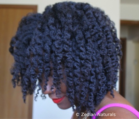 Sibongile's Bantu Knot Out