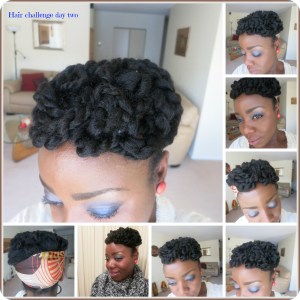 Hair challenge day two