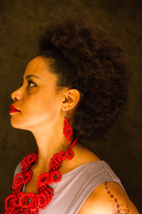 Fashion designer and naturalista Towani Clarke of Kutowa Designs. Visit Kutowa at the Wild Orchid Complex on Nangwenya Road in Lusaka for some fabulous clothing, including lovely hair accessories