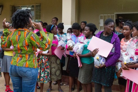 One last word to the girls about next steps