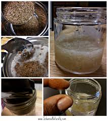 Make your own flaxseed gel. 