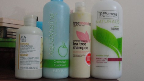 I use four types of silicone free conditioner. All execpt for The Body Shop are available in Zambia. The others you can buy in supermarkets or Umoyo