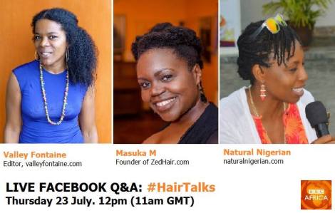 ZedHair will be sharing answering questions about natural hair