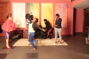 Naturally Sammie taking center stage.