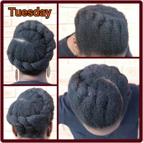 I love the definition you get from flat twists