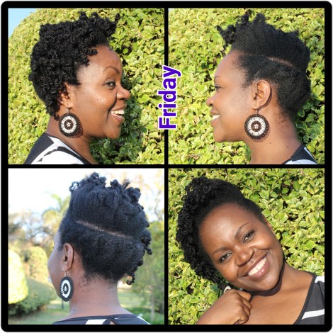 My hair goal is to have healthy hair and to enjoy my hair