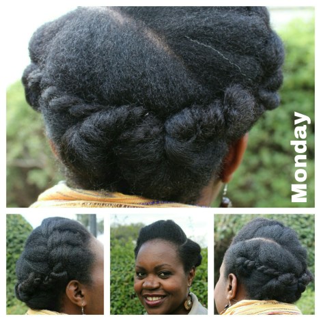 From this angle, you can see one of my three grey hairs in the top picture