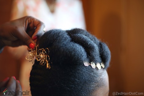 Bridal Breakfast Updo by NC Hair Studio for the Bridal Breakfast
